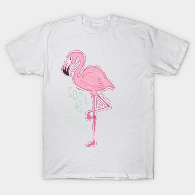 pink flamingo T-Shirt by joshua7